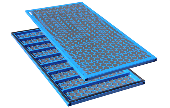 Vibrating screen for quarry screen and iron and coal mining