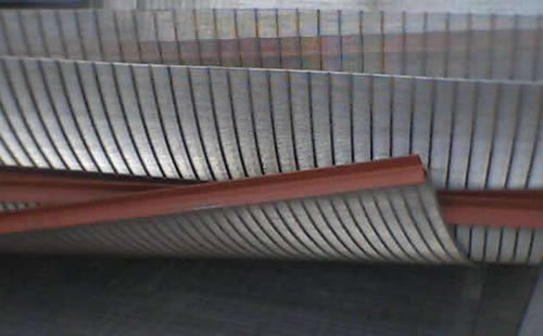 Wedge wire sieve bend filter screen