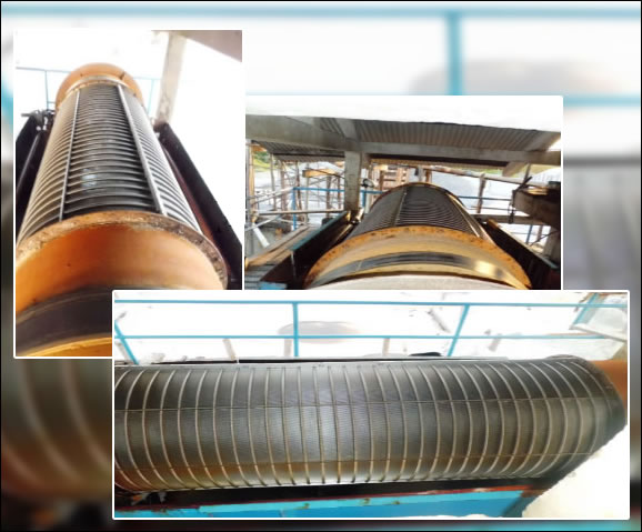 430 Stainless Steel Rotary Trommel Screen Filter